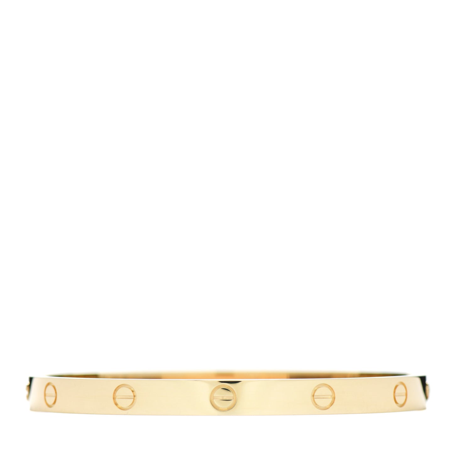 18K Yellow Gold LOVE Bracelet 20