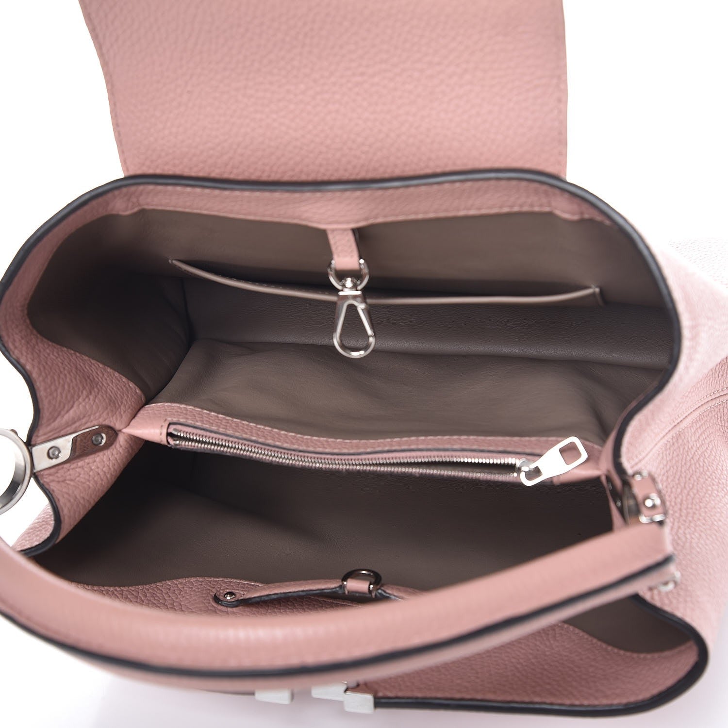 Louis Vuitton Taurillon Capucines MM Magnolia 5 of 7