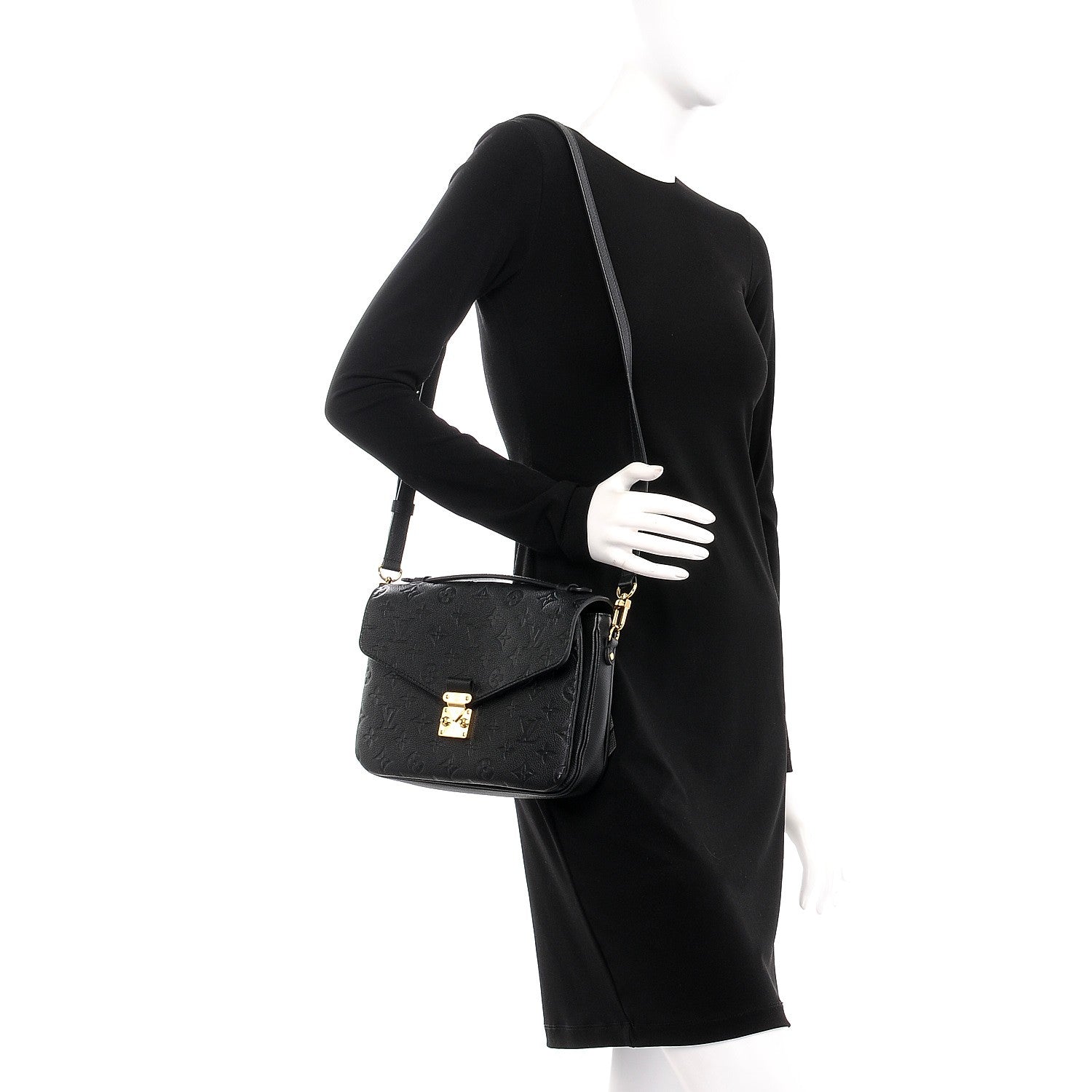 Louis Vuitton Empreinte Pochette Metis Black 2 of 6
