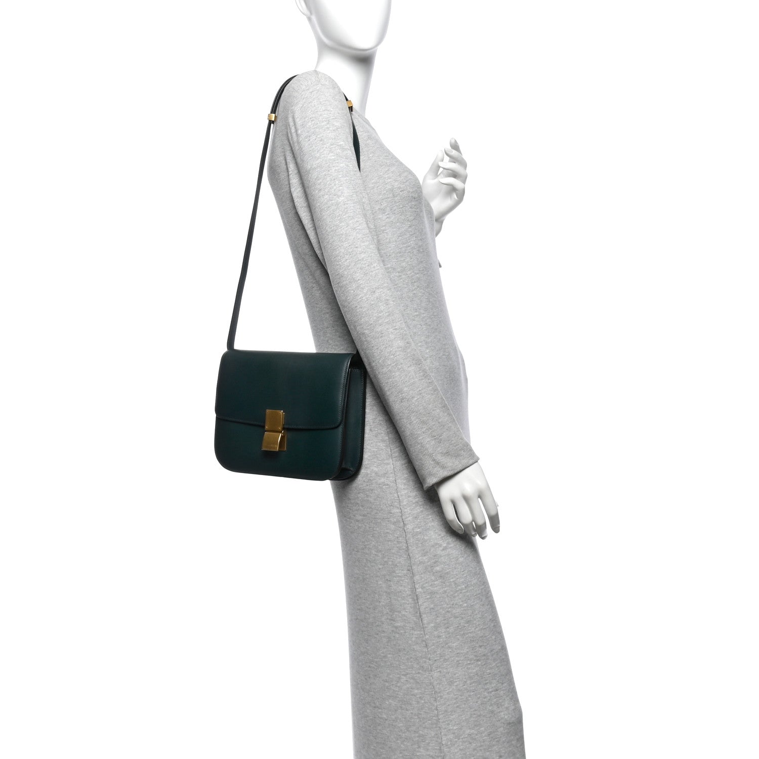 Celine Box Calfskin Medium Classic Box Flap Bag Amazone 2 of 15