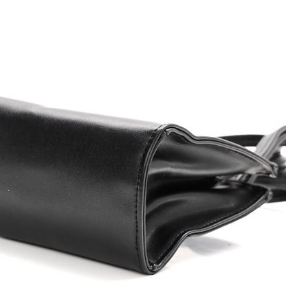 Telfar Vegan Leather Small Shopping Bag Black 9 of 9