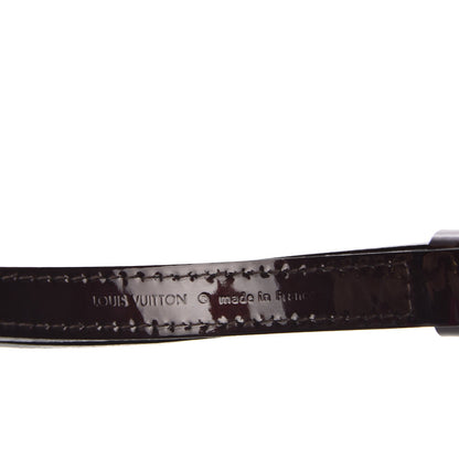 Louis Vuitton Patent 16mm Adjustable Shoulder Strap Amarante 5 of 7