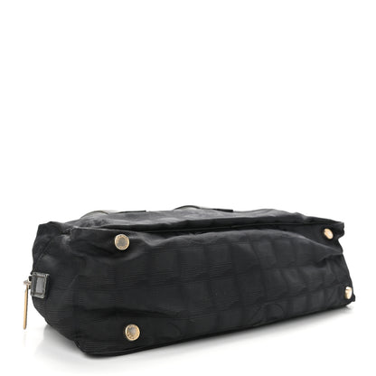 Chanel Nylon Travel Bowler Black 3 of 11