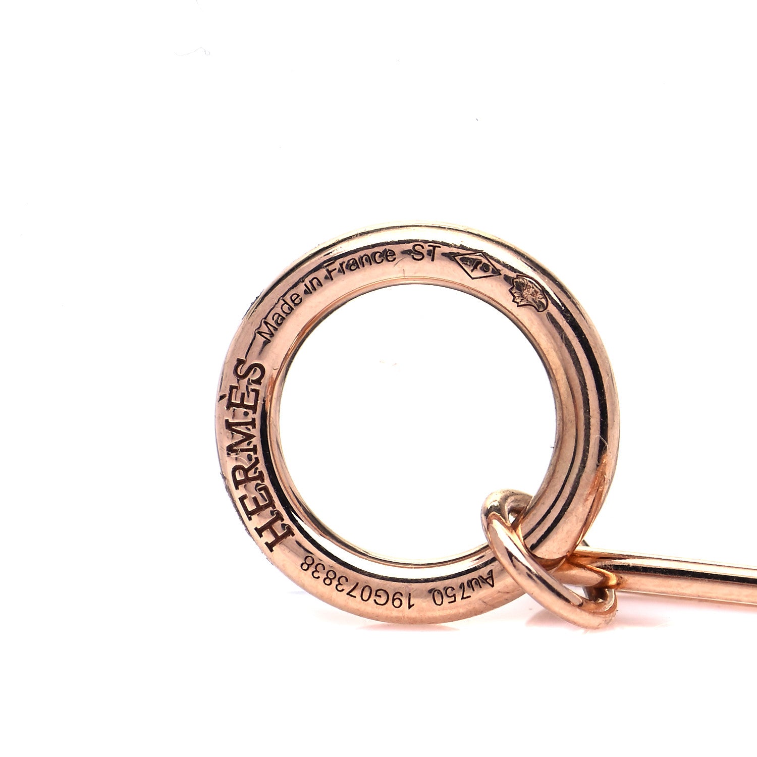 Hermes 18K Rose Gold Echappee Bracelet SH 5 of 6