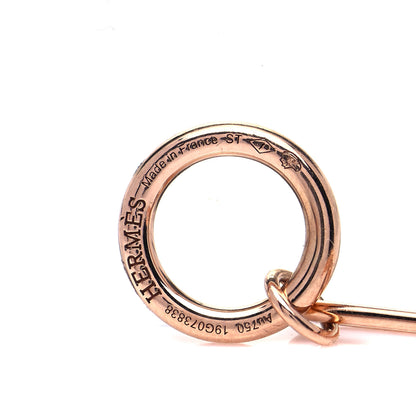 Hermes 18K Rose Gold Echappee Bracelet SH 5 of 6