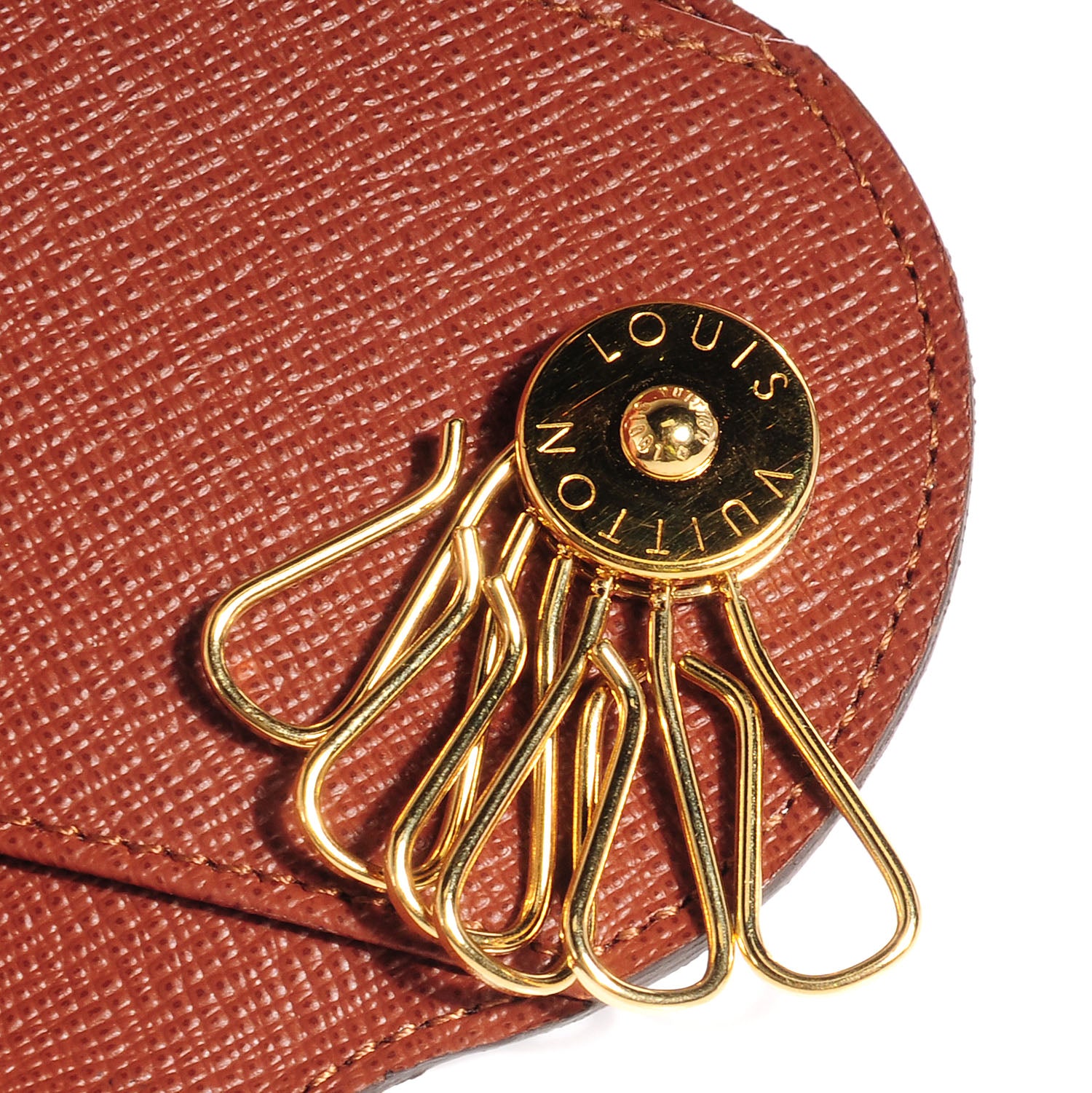 Louis Vuitton Monogram Round Key Holder GM 6 of 7