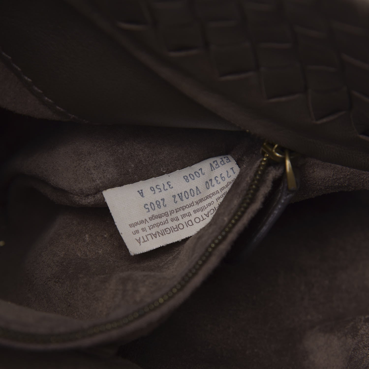 Bottega Veneta Nappa Intrecciato Medium Garda Bag Ebano 8 of 13