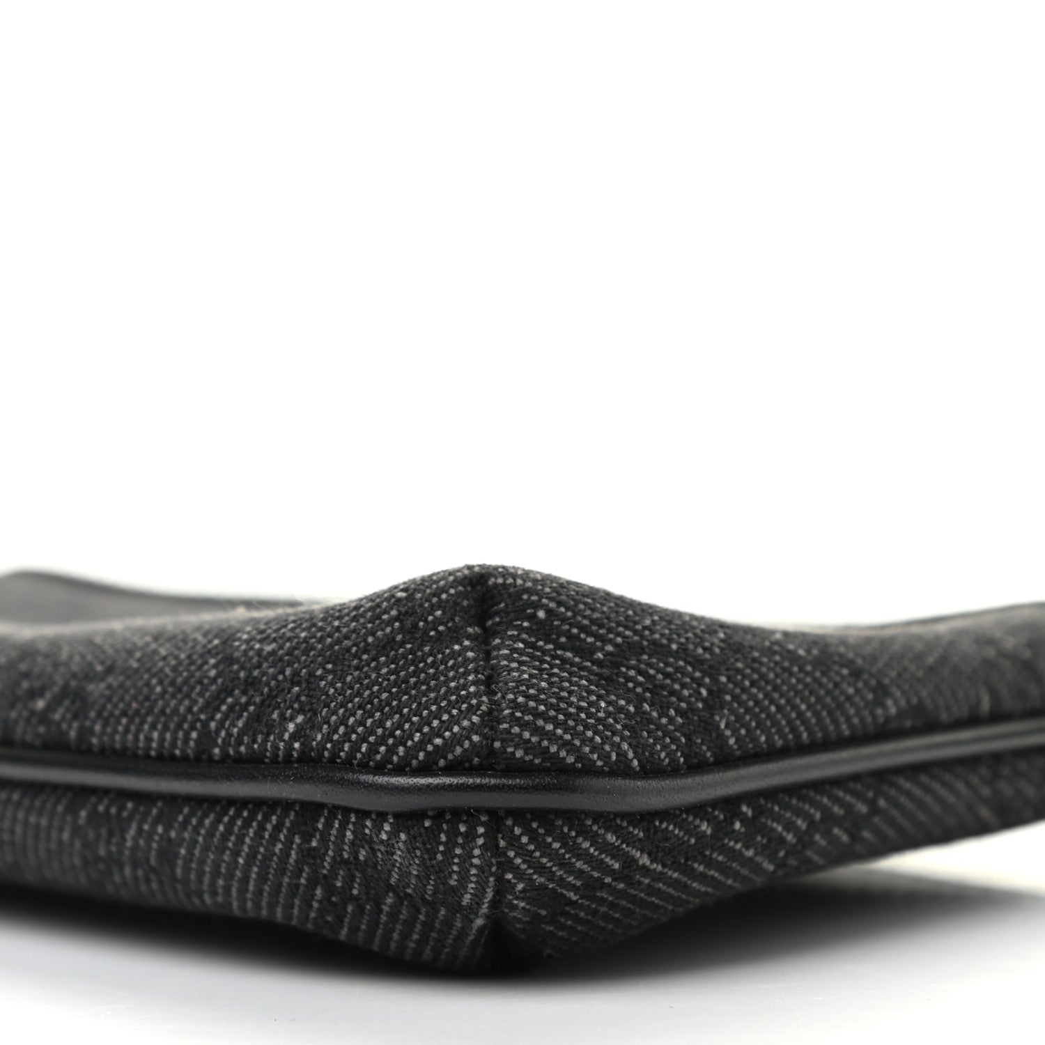 Gucci Denim Monogram Pouch Black 8 of 8