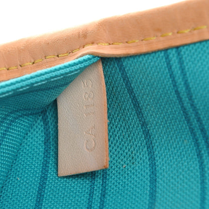 Louis Vuitton Monogram V Neverfull MM Turquoise 7 of 11