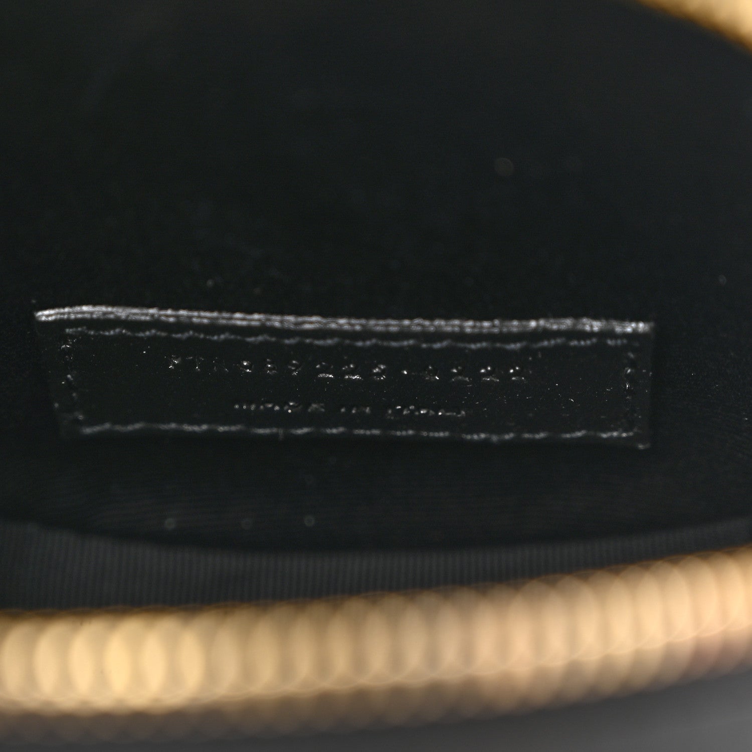 Saint Laurent Calfskin Matelasse Chevron Quilted Baby Round Vinyle Belt Bag Black 7 of 10