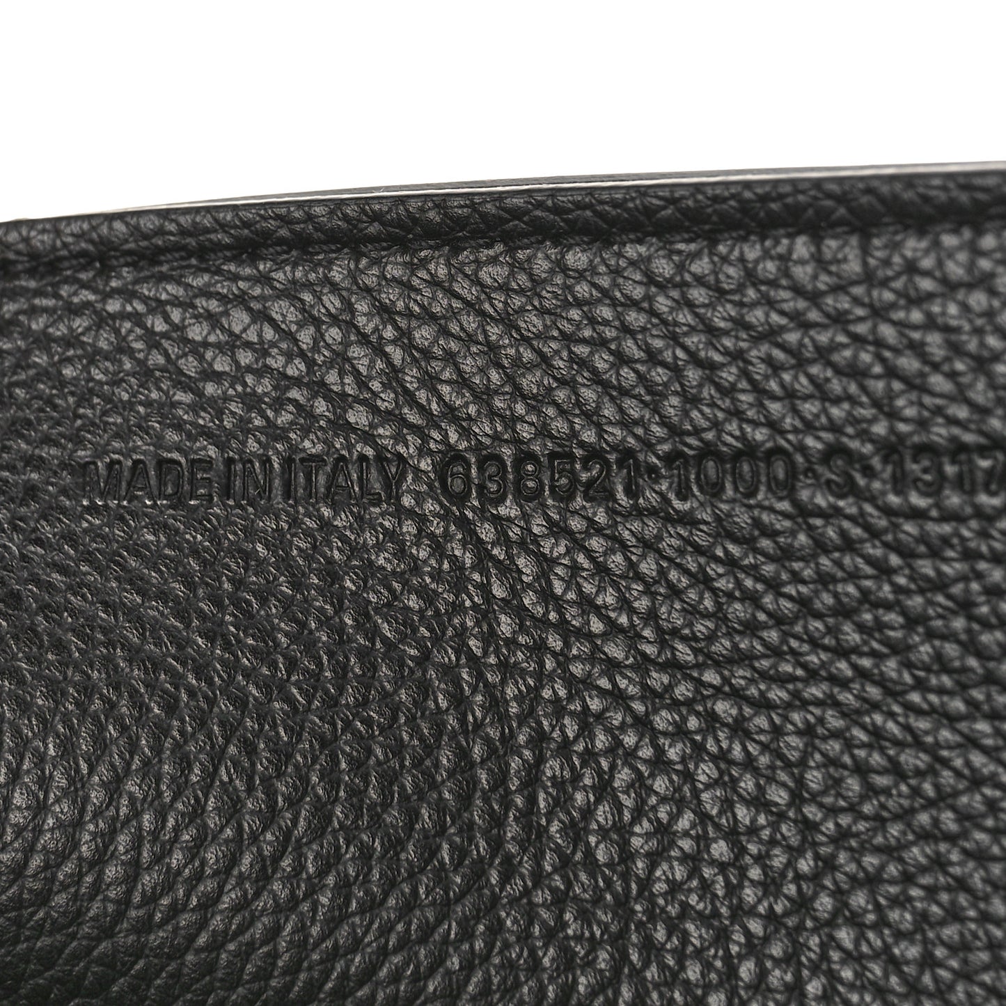Grained Calfskin Neo Classic Black Hardware S City Black