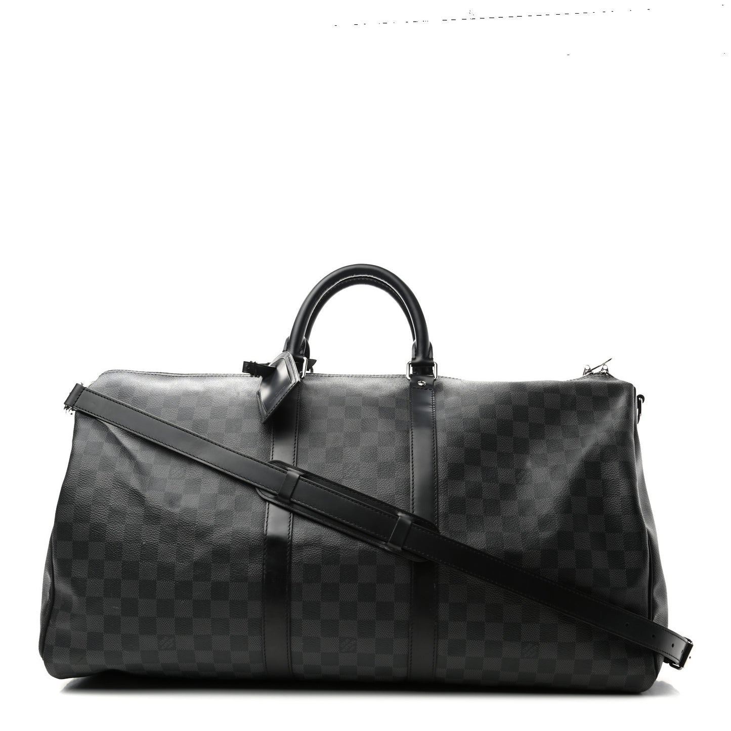 Damier Graphite Keepall Bandouliere 55