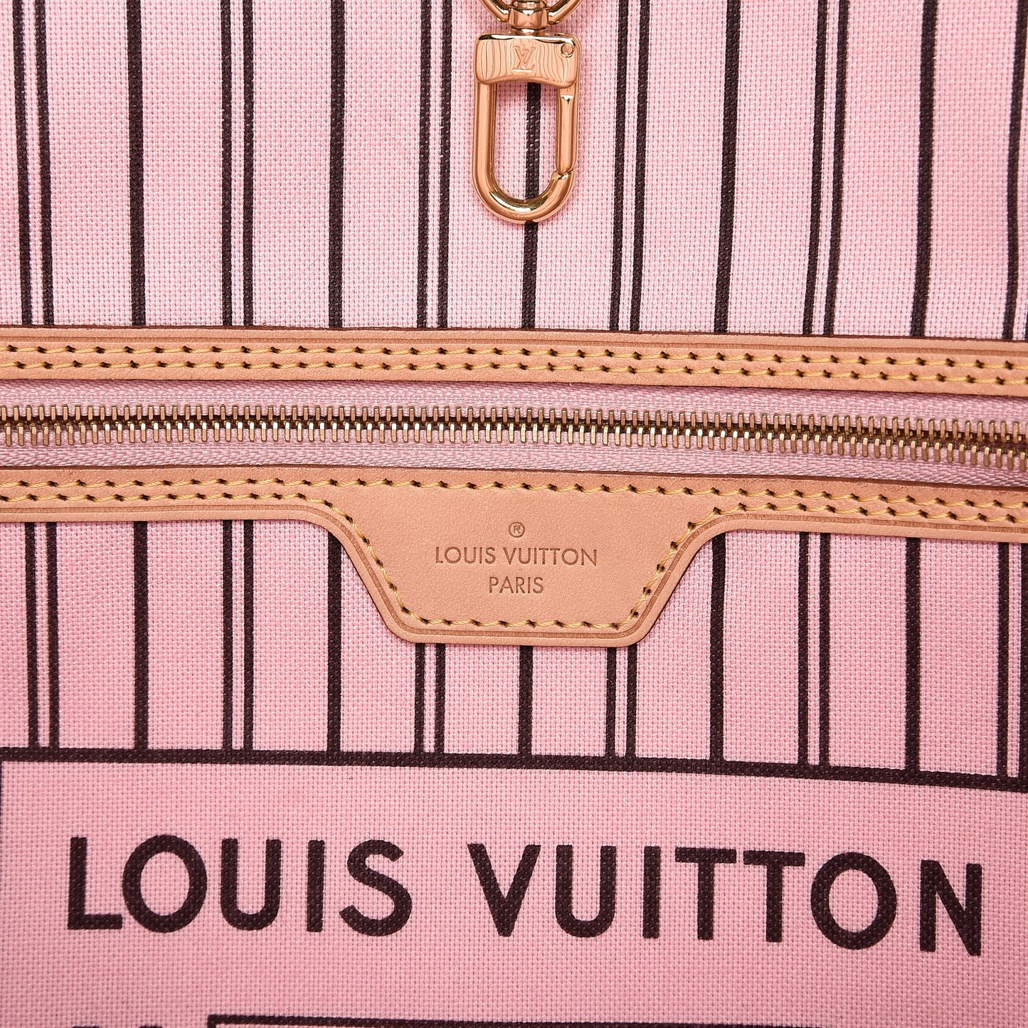 Monogram Neo Neverfull MM Rose Ballerine