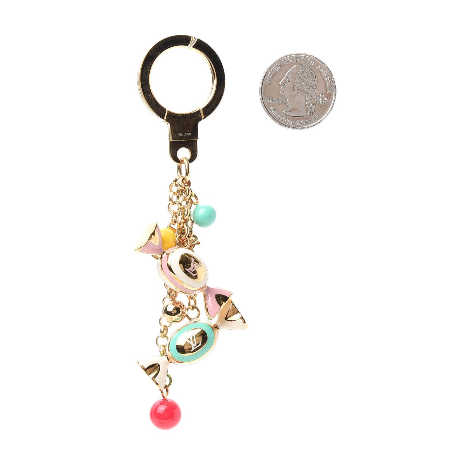 Louis Vuitton Delice Key Chain Bag Charm 2 of 3