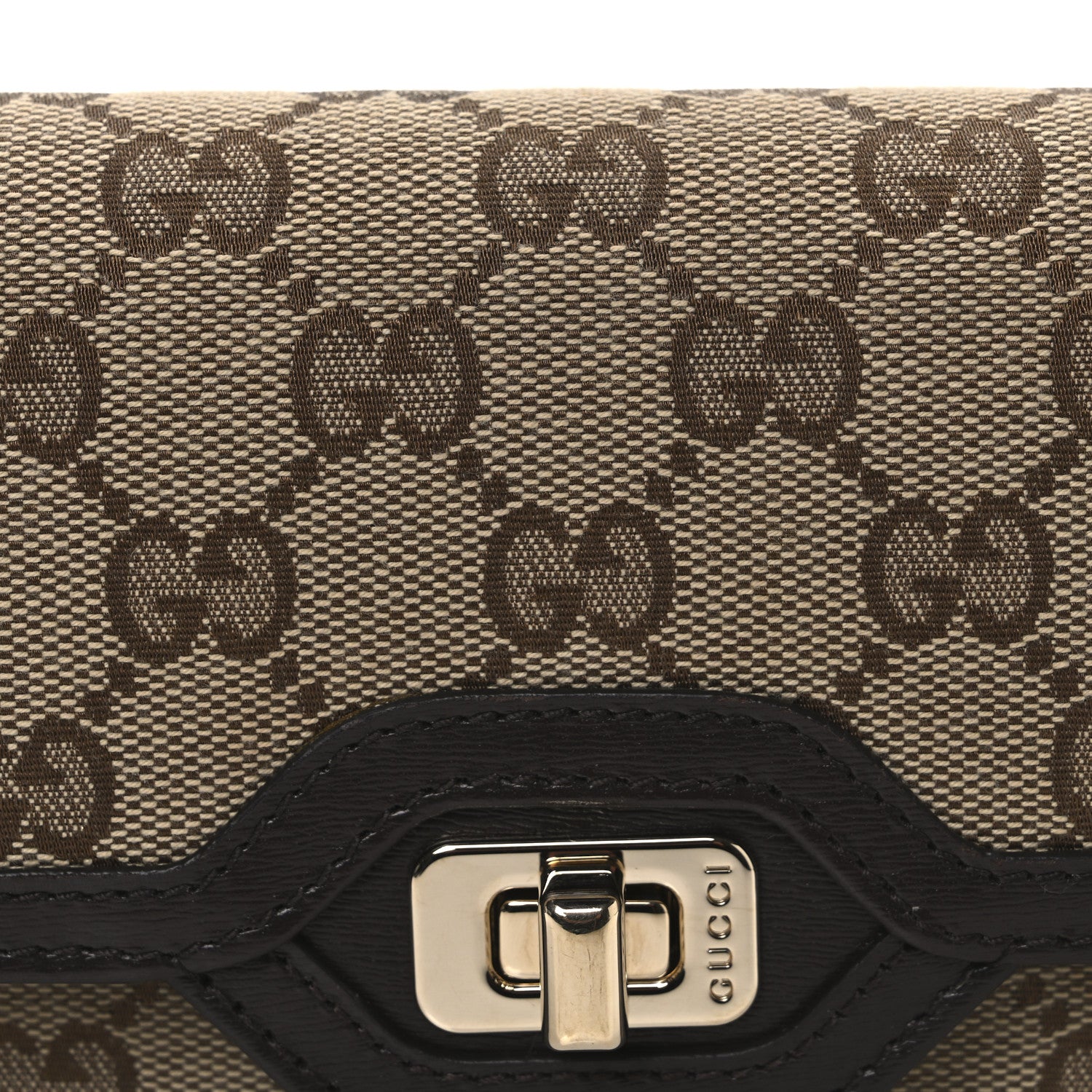 Gucci GG Monogram Mini Luce Shoulder Bag Beige Ebony 8 of 11