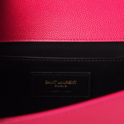 Saint Laurent Grain De Poudre Classic Monogram Cassandre Clutch Lipstick Fuchsia 6 of 6