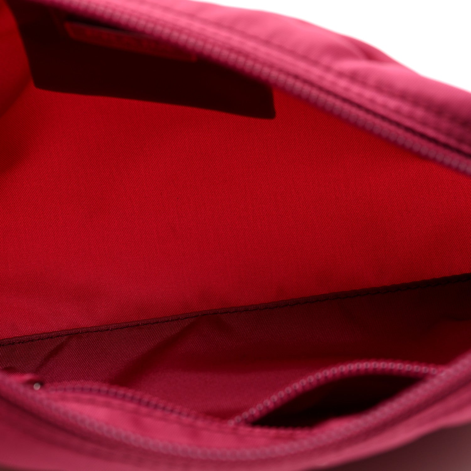 Prada Tessuto Nylon Vela Cosmetic Pouch Ibisco 5 of 6