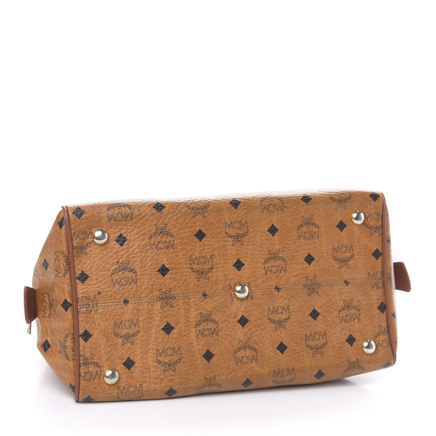 Visetos Essential Boston Bag Cognac