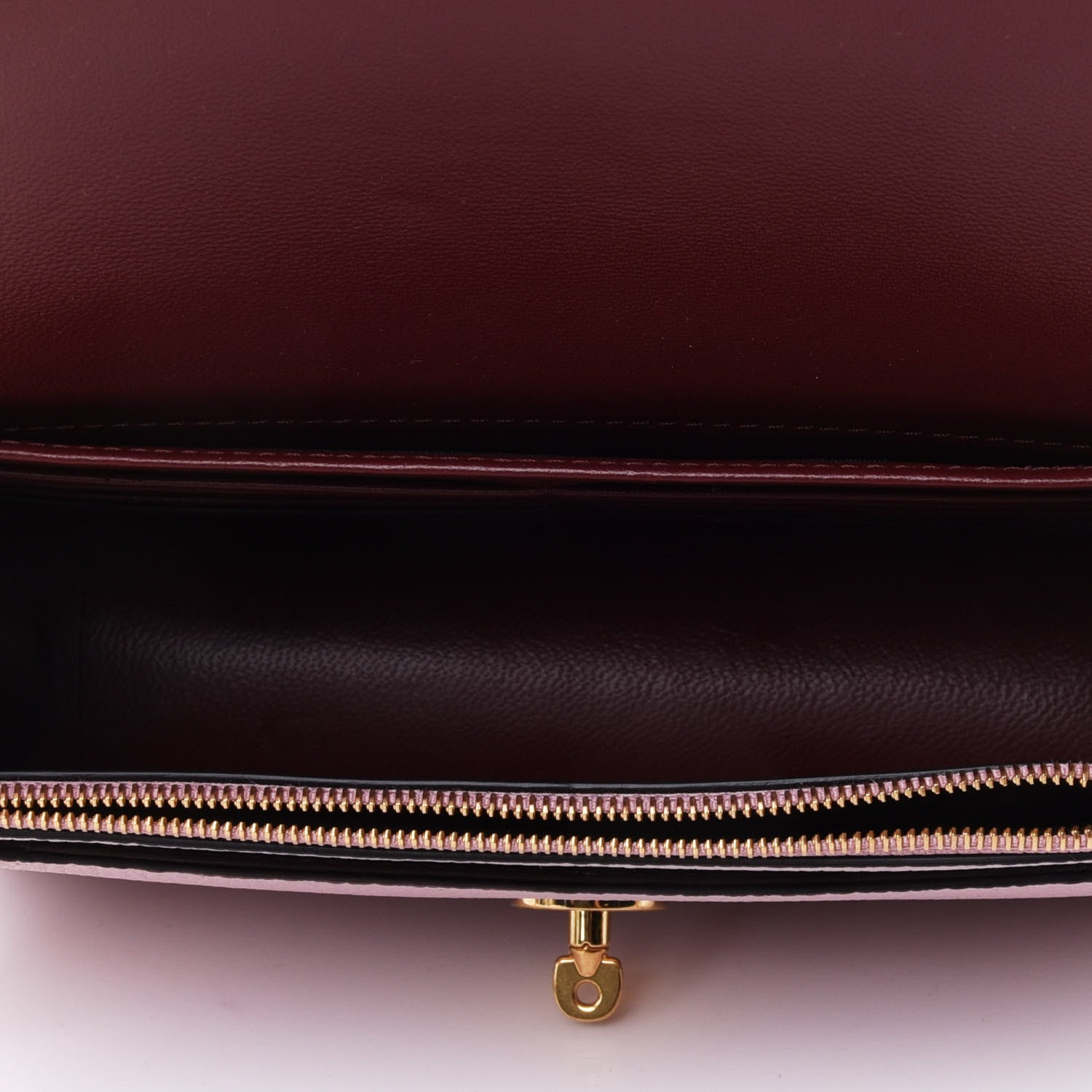 Mulberry Small Classic Grain Calfskin Small Darley Mocha Rose 4 of 4