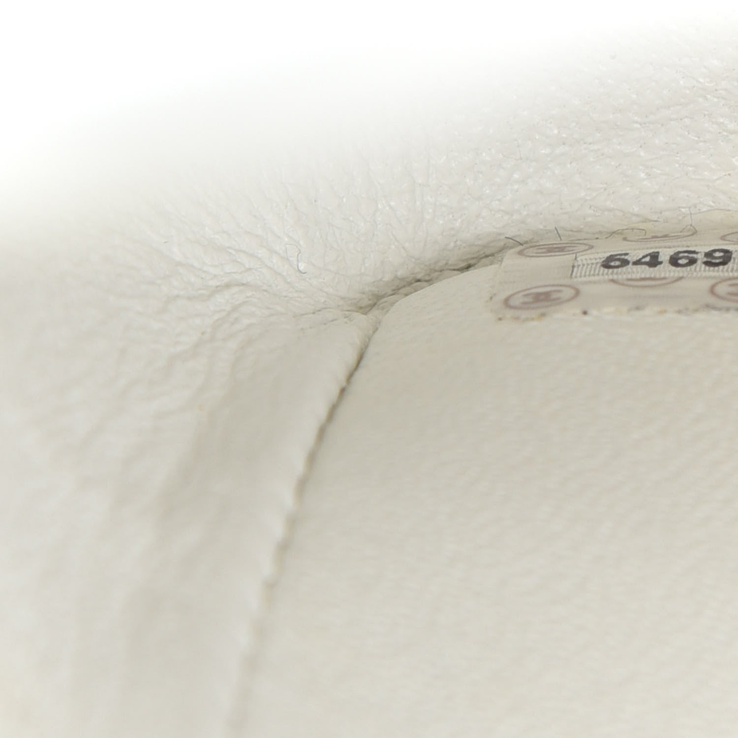 Chanel Caviar Quilted Jumbo Single Flap White 19 of 20