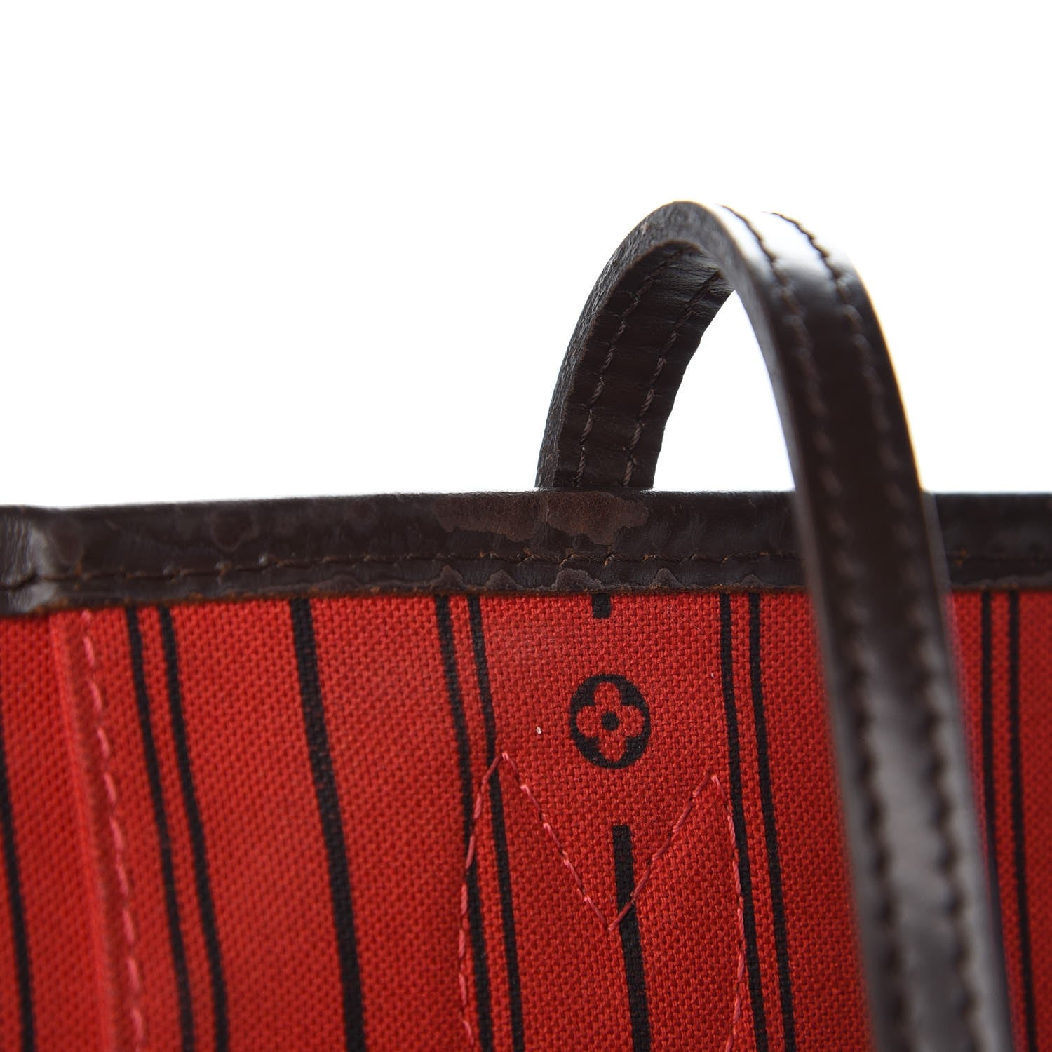 Louis Vuitton Damier Ebene Neverfull MM 7 of 9