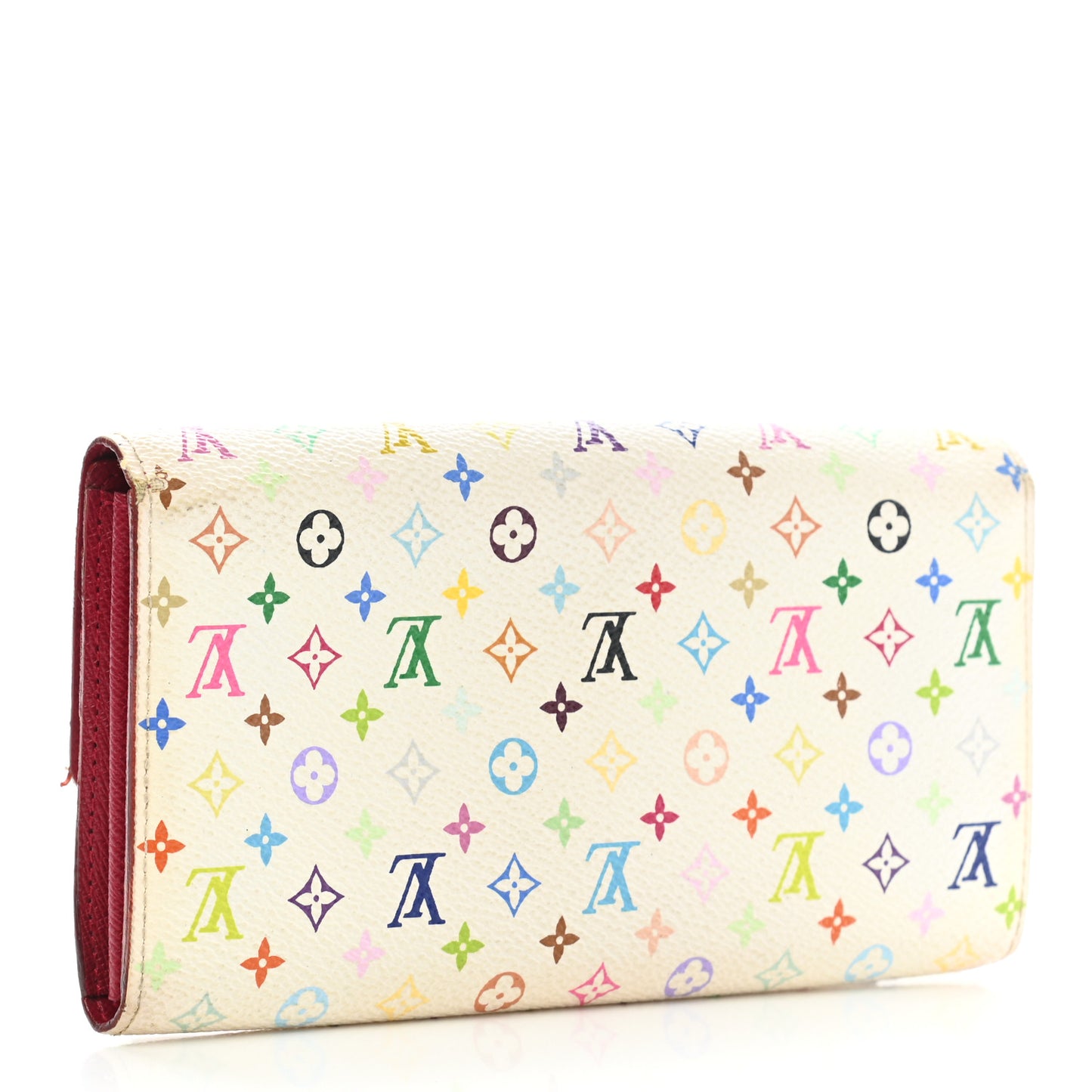 Monogram Multicolor Sarah Wallet White Eglantine