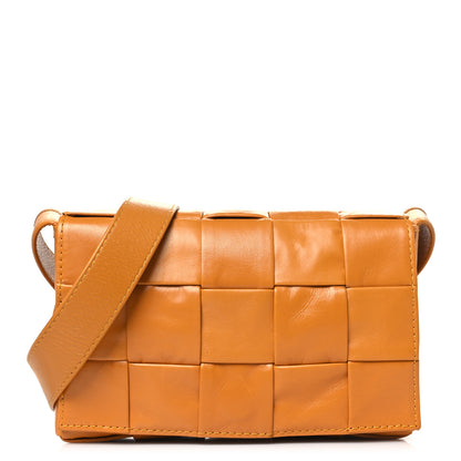 Bottega Veneta Paper Calfskin Maxi Intrecciato Cassette Crossbody Bag Cob 1 of 10