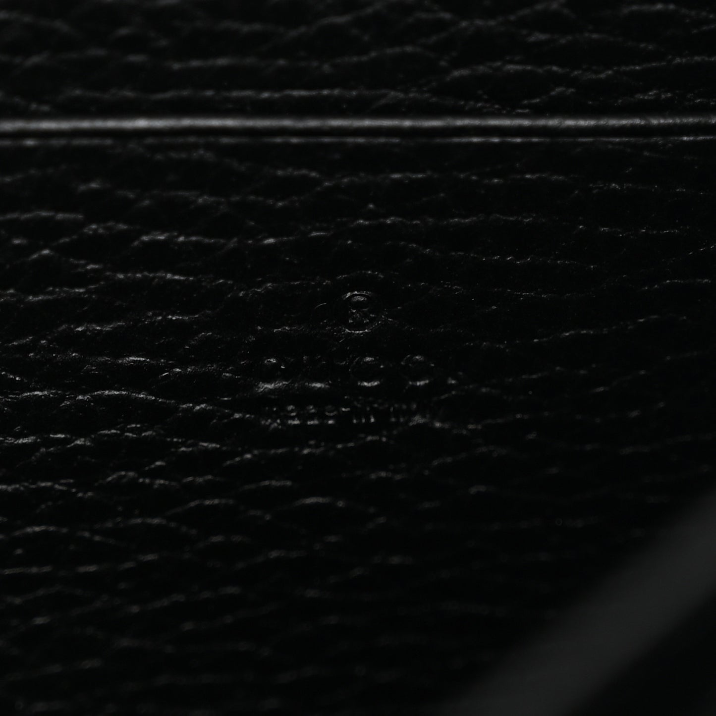 Calfskin Mini Dionysus Chain Wallet Black