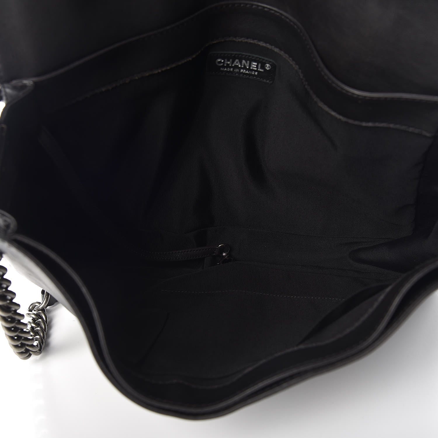 Chanel Calfskin Large Boy Reverso Flap Black 7 of 10