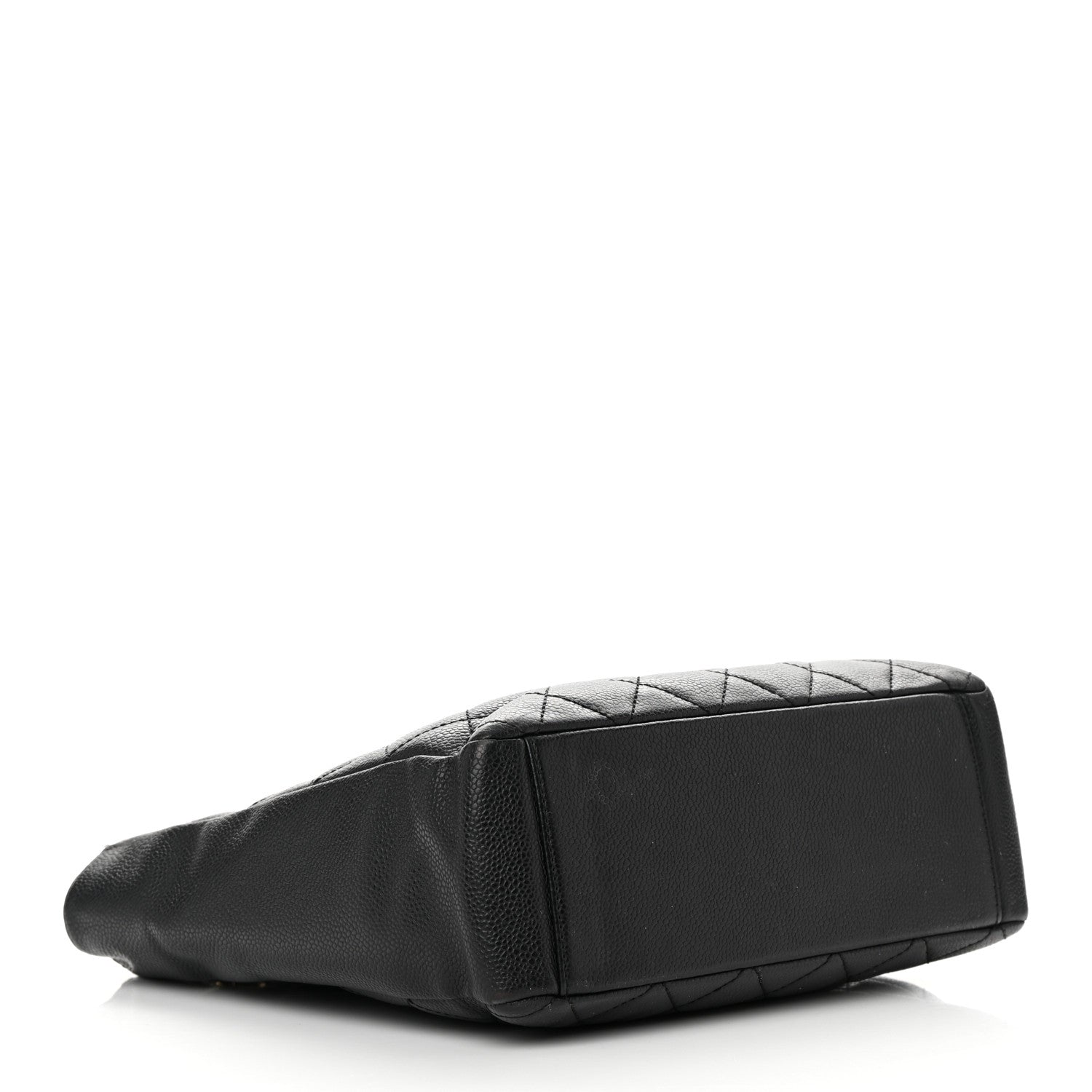 Chanel Caviar Quilted Petit Shopping Tote PST Black 4 of 15