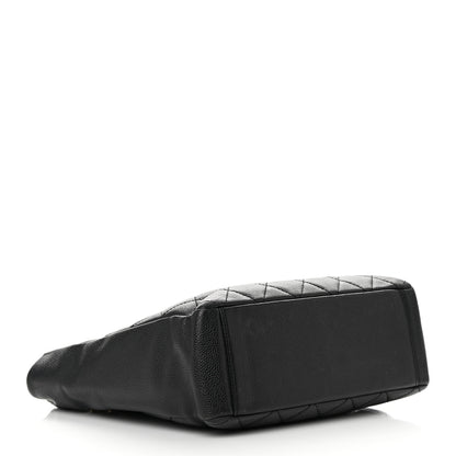 Chanel Caviar Quilted Petit Shopping Tote PST Black 4 of 15