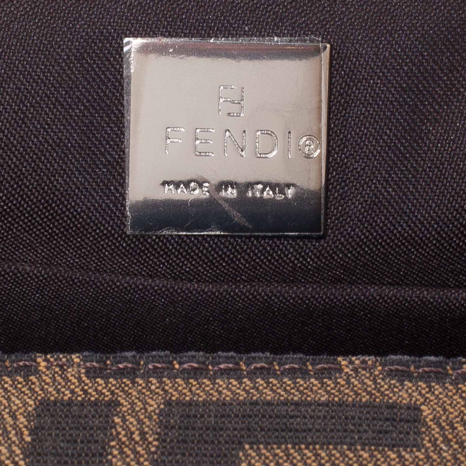 Fendi Zucca Small Handbag Tobacco 7 of 9