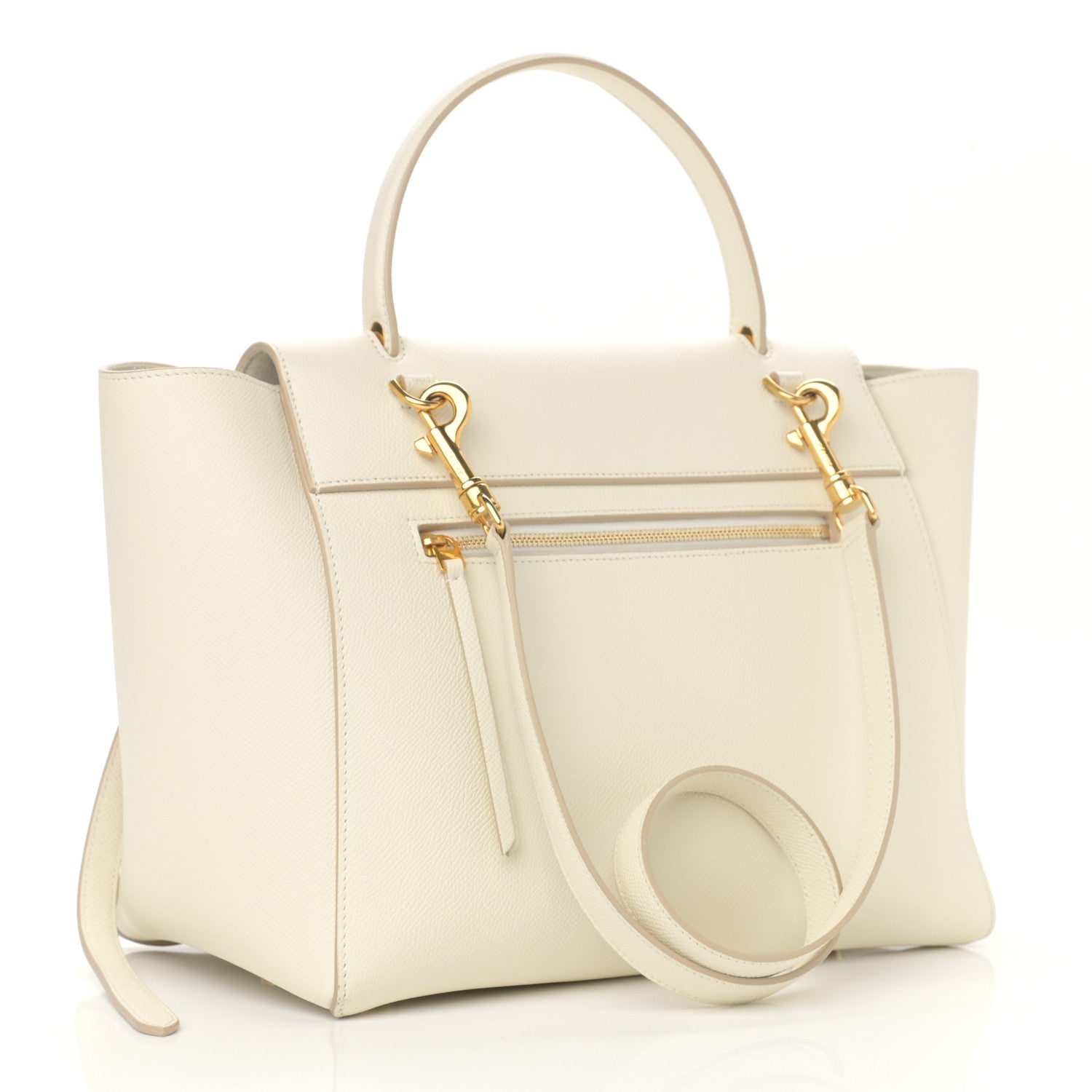 Celine Grained Calfskin Mini Belt Bag White 2 of 11