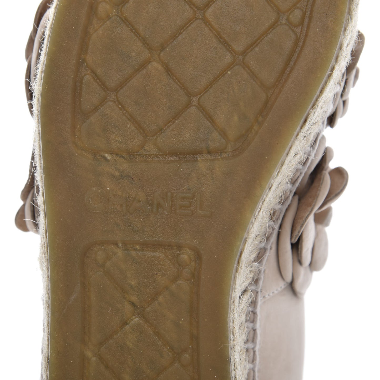 Suede Camellia CC Espadrilles 38 Pink