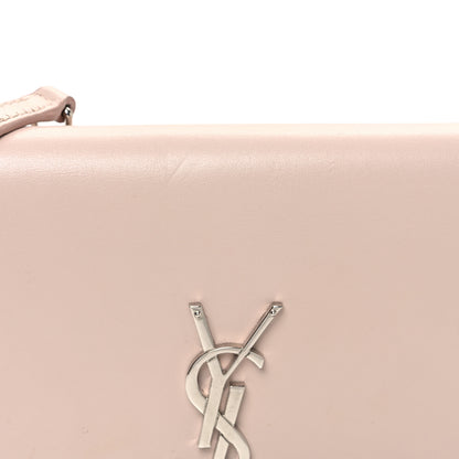 Saint Laurent Smooth Calfskin Classic Monogram Kate Tassel Chain Wallet Marble Pink 7 of 13