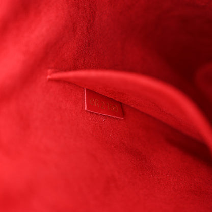 Louis Vuitton Damier Ebene Beaubourg MM Scarlet 7 of 12