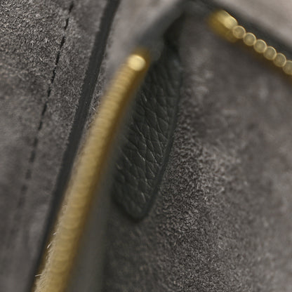 Celine Soft Grained Calfskin Small Sangle Bucket Bag Kohl 8 of 13