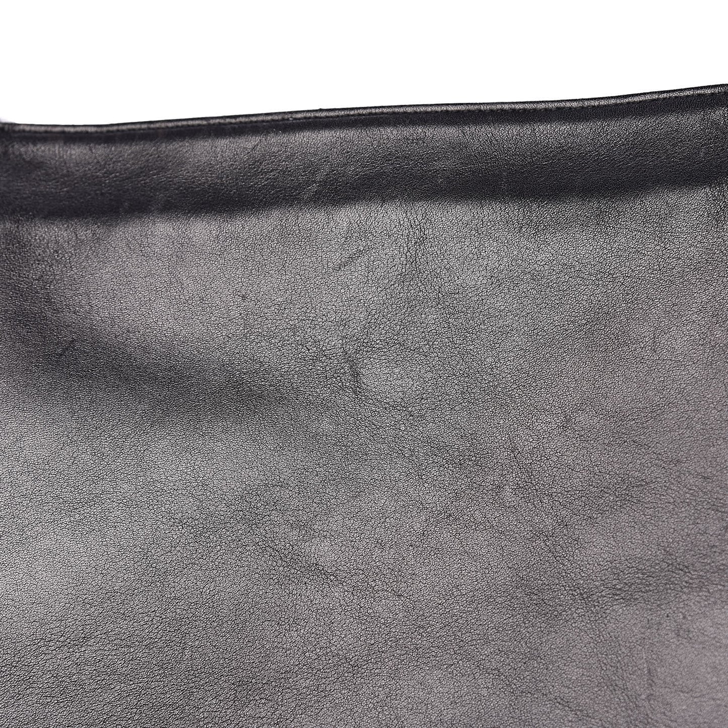 Calfskin CC Tote Black