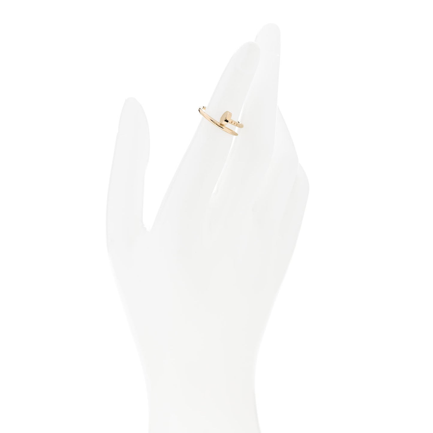 18K Yellow Gold Small Juste Un Clou Ring 48 4.5