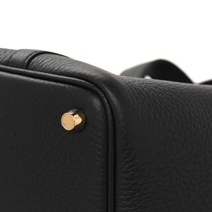 Hermes Taurillon Clemence Picotin Lock 18 PM Black 12 of 13