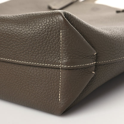 Moynat Taurillon Blush Calfskin Quattro Reversible Tote TPM Taupe 12 of 13