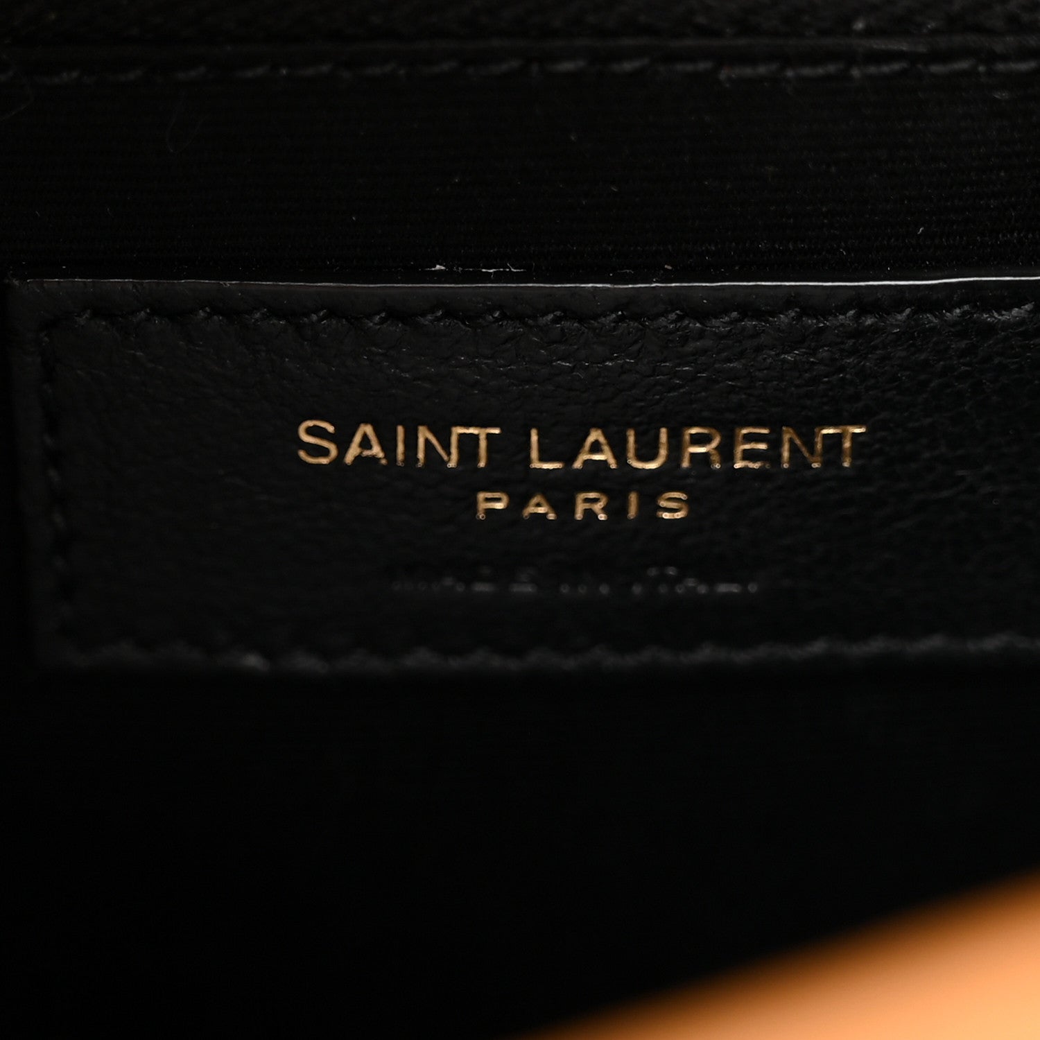 Saint Laurent Grained Lambskin Monogram Medium Niki Chain Satchel Dark Sun 6 of 10