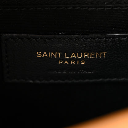 Saint Laurent Grained Lambskin Monogram Medium Niki Chain Satchel Dark Sun 6 of 10