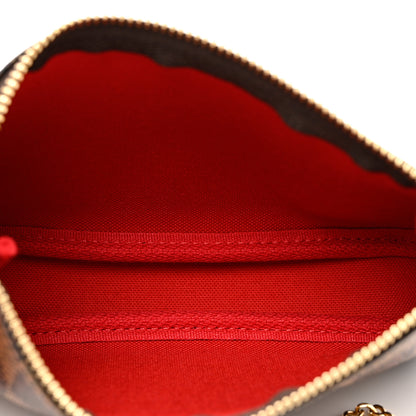 Louis Vuitton Damier Ebene Mini Pochette Accessories 5 of 7