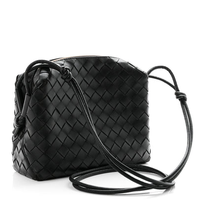 Bottega Veneta Nappa Intrecciato Small Loop Camera Bag Black 3 of 10