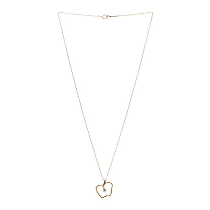 Tiffany 18K Yellow Gold Elsa Peretti Apple Pendant Necklace 3 of 4