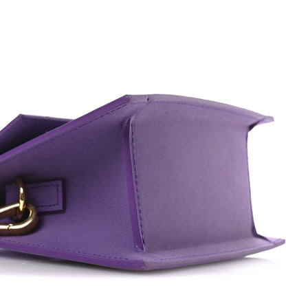 Jacquemus Nubuck Le Chiquito Moyen Purple 8 of 10