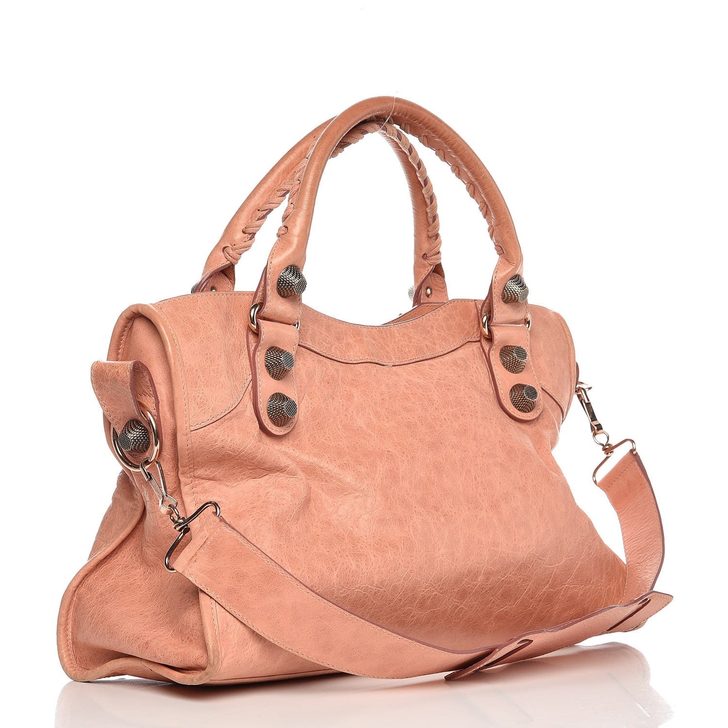 Agneau Giant 21 Rose Gold Hardware City Vieux Rose