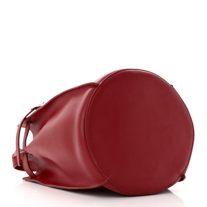 Celine Supple Grained Calfskin Big Bag Bucket Red 4 of 17