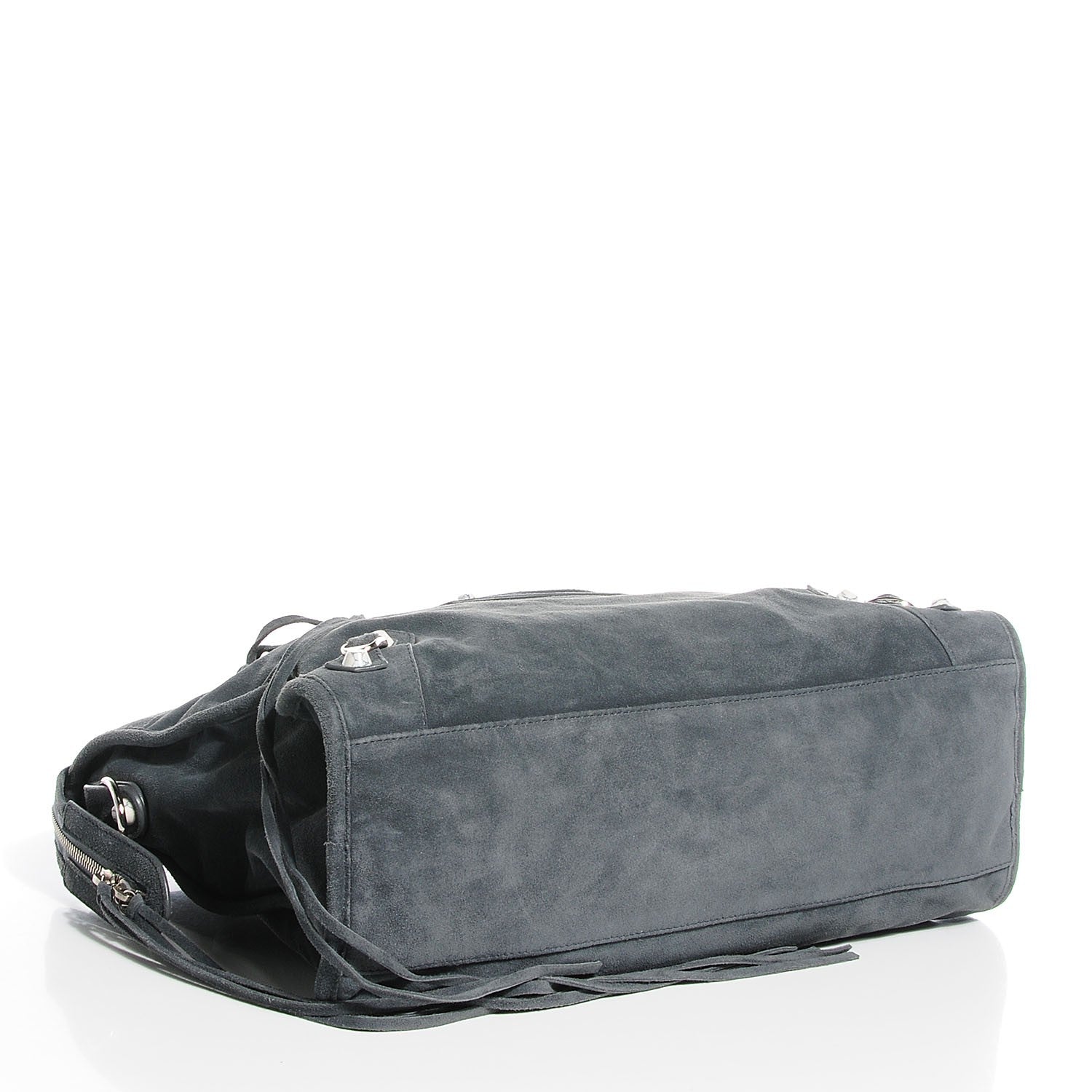 Balenciaga Baby Daim Suede Marble Hardware City Grey 4 of 15